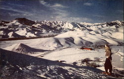 Winter Sports at Sun Valley, Idaho Postcard Postcard