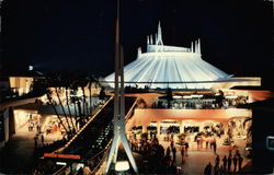 Spectacular Space Mountain Postcard
