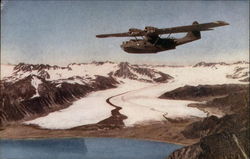 P B Y Navy Plane Postcard