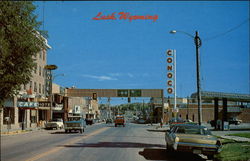 The East Central Wyoming Hub, Rich in Historical Lore Lusk, WY Postcard 