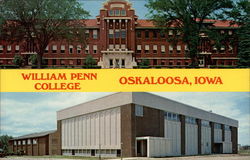 William Penn College Oskaloosa, IA Postcard Postcard