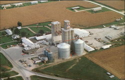 Yoder Feeds Postcard