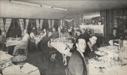 Morgan's Shoal Creek Farm Dining Room Postcard