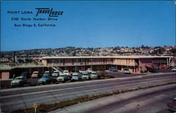 Point Loma Travelodge Postcard
