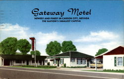 Gateway Motel Postcard