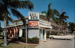 Koli-Bree Motel Apartments Clearwater Beach, FL Postcard Postcard