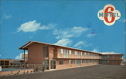 Motel 6 of Riverside (East) Postcard