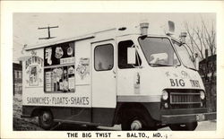 The Big Twist Baltimore, MD Postcard Postcard