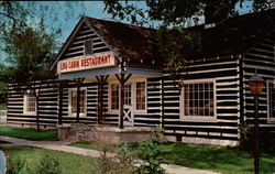 Log Cabin Restaurant Hurricane Mills, TN Postcard Postcard