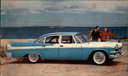 Swept-Wing 1957 Dodge Custom Royal Postcard