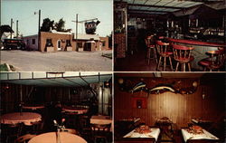 Hen & Jens Colonial Bar and Dining Room Postcard