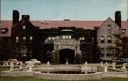 Barrington College Rhode Island Postcard Postcard