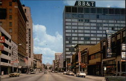 Fayetteville St Postcard