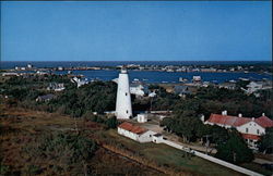 Ocracoke Lighthouse North Carolina Postcard Postcard