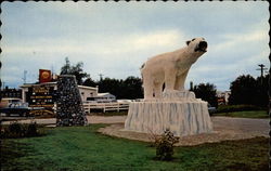 Land of the Polar Bear Express Postcard