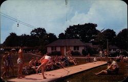 Shuffleboard at Fernwood Postcard