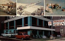 Shoreham Motor Hotel Postcard