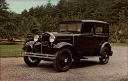 1931 Ford Model "A" Huntingdon, PA Cars Postcard Postcard