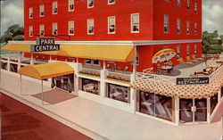 Hotel Park Central Atlantic City, NJ Postcard Postcard