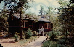 Split Rock Lodge and Cottages in The Pennsylvania Poconos Postcard