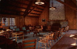 Tamiment Administration Building Lounge Postcard