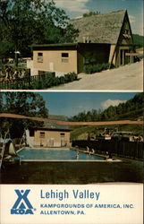 Lehigh Valley KOA, Inc New Tripoli, PA Postcard Postcard