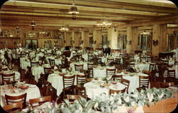 Dining Room - Grossinger's New York Postcard Postcard