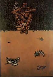 The Observer by Robert Gwathmey Postcard