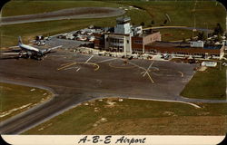 Allentown - Bethlehem - Easton Airport Schoenersville, PA Postcard Postcard