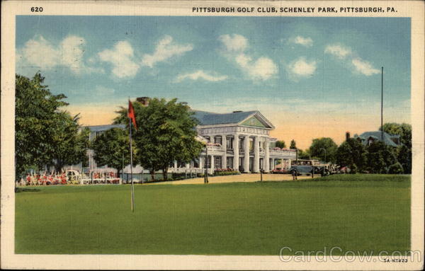 Pittsburgh Golf Club, Schenley Park Pennsylvania