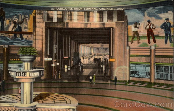 Concourse, Union Terminal Cincinnati Ohio