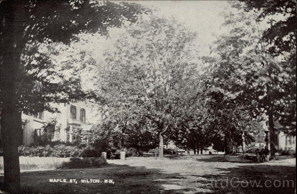 Maple Street Wilton New Hampshire