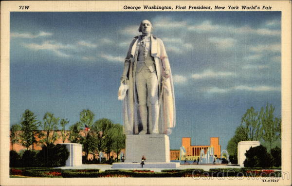 George Washington 1939 NY World's Fair