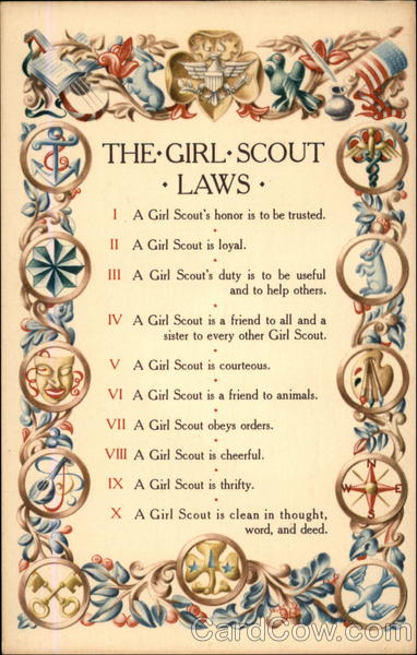 The Girl Scout Laws Girl Scouts