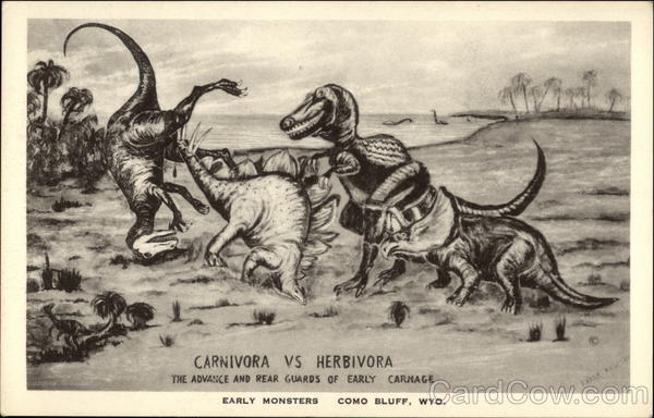 Carnivora vs Herbivora Como Bluff Wyoming