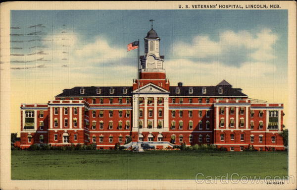 U. S. Veterans' Hospital Lincoln Nebraska