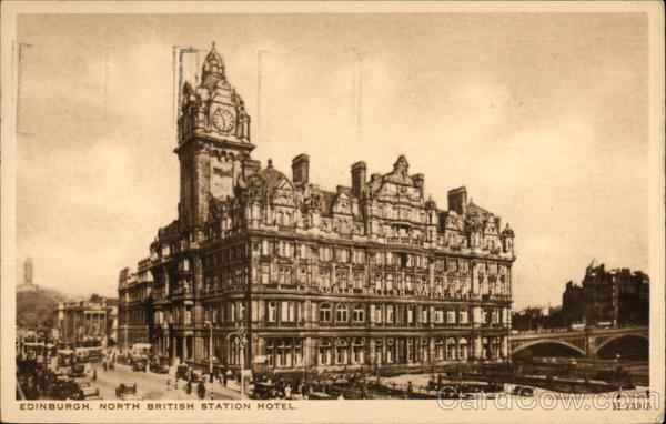 North British Station Hotel Edinburgh Scotland