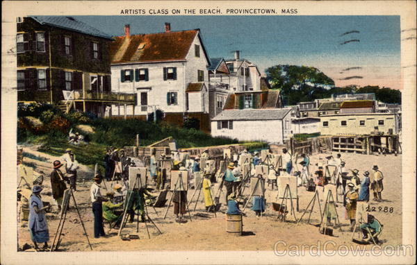 Artists Class on the Beach Provincetown Massachusetts