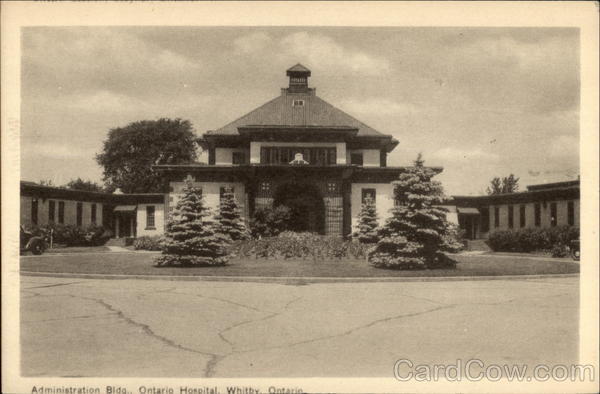 Administration Bldg., Ontario Hospital Whitby Canada