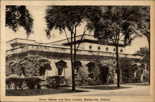 Hiram Walker and Sons Limited Walkerville Canada Ontario