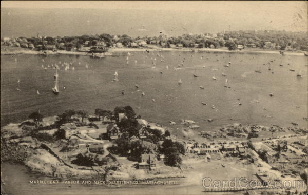 Marblehead Harbor and Neck Massachusetts