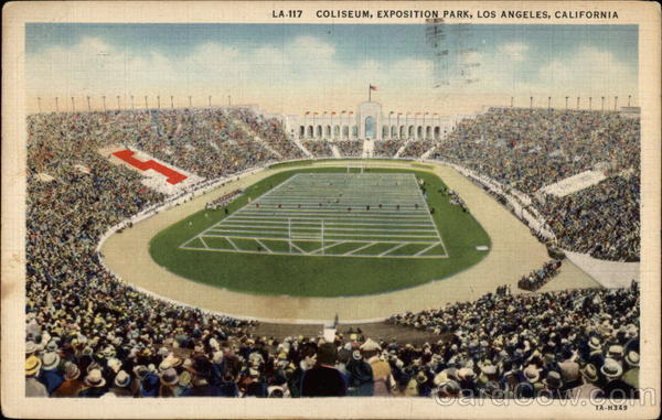 Coliseum, Exposition Park Los Angeles California