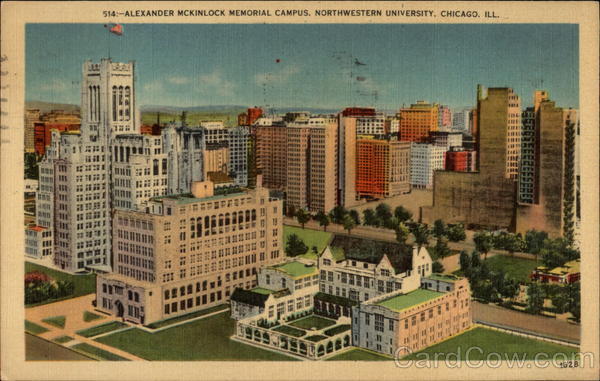 Alexander McKinlock Memorial Campus, Northwestern University Chicago Illinois