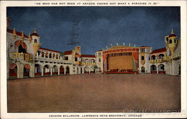 Aragon Ballroom, Lawrence Near Broadway Chicago Illinois