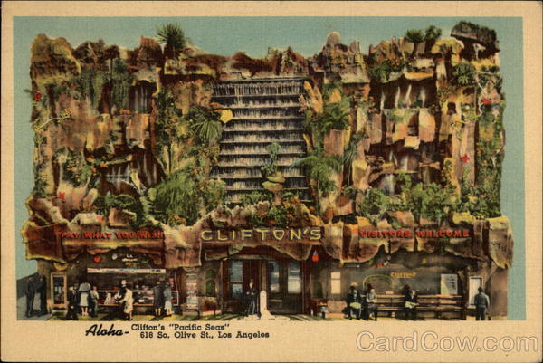 Clifton's Pacific Seas Los Angeles California