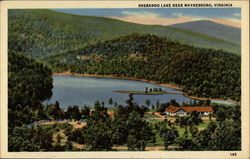 Sherando Lake Waynesboro, VA Postcard Postcard