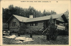 MacBeth's Log Cabins, Cook Forest Postcard