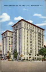 Hotel Hamilton, 14th and K Sts., N. W Postcard