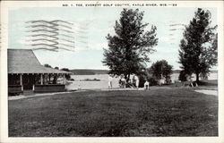 No. 1 Tee, Everett Golf Course Postcard