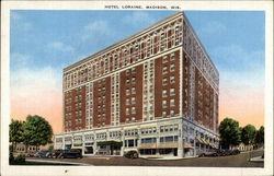 Hotel Loraine Postcard